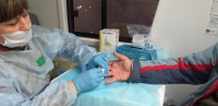 Тестирование на ВИЧ на центральном рынке Братска
